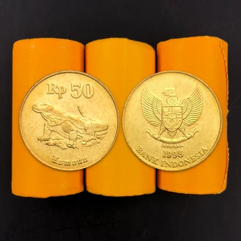 

Indonesian 50 Rupees Animal Monitor Lizard 1998 New Genuine Original Coins 100% Real Issuing Coins Unc