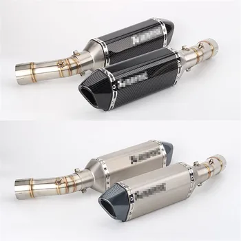 

Motorcycle Modified Exhaust Pipe 848 848EVO Exhaust Pipe 1098 1198 Modified Middle Section Exhaust Pipe