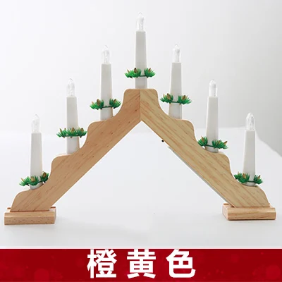 Рождественская свеча, светильник, Европейский мост, светильник, батарейный блок, светильник, светильник-свеча, украшения, креативный Рождественский