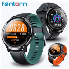 Спортивные Смарт-часы Fentorn, полностью сенсорные, водонепроницаемые, умные часы для мужчин и женщин, монитор сердечного ритма для huawei, Xiaomi, Android, IOS, телефон