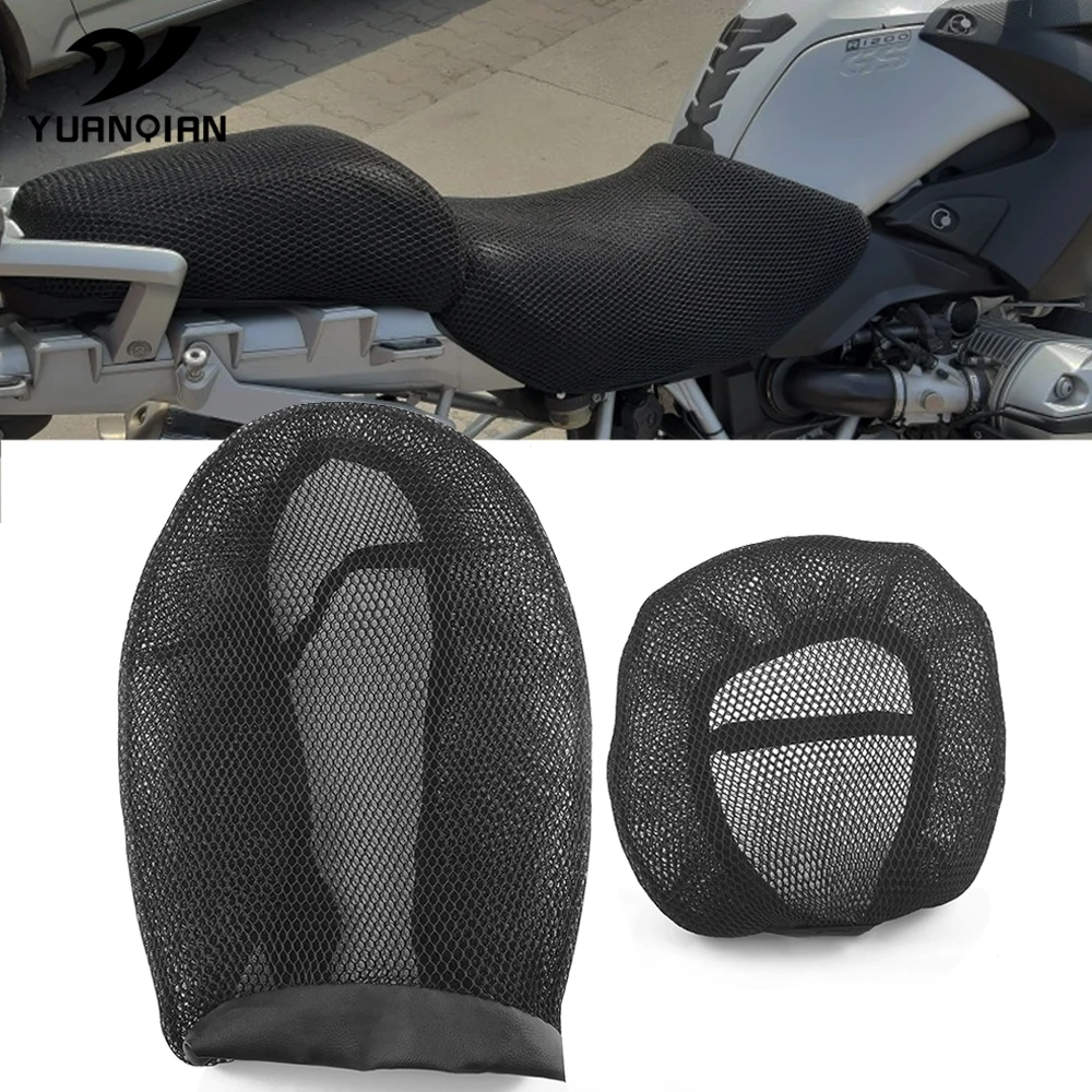 モーターサイクルシートカバー,3dメッシュサマーシートカバー,通気性,日焼け止め,bmw r1200gs 2006-2018 gs 1200 lc