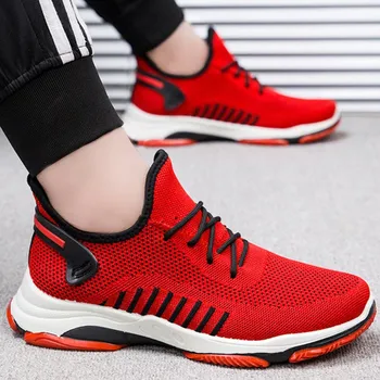 

Men's Shoes Stylish lightweight Mesh Breathable Zapatillas hombre Casual Sneakers Jogging Sports Shoes Male Tennis Shoes Loafers