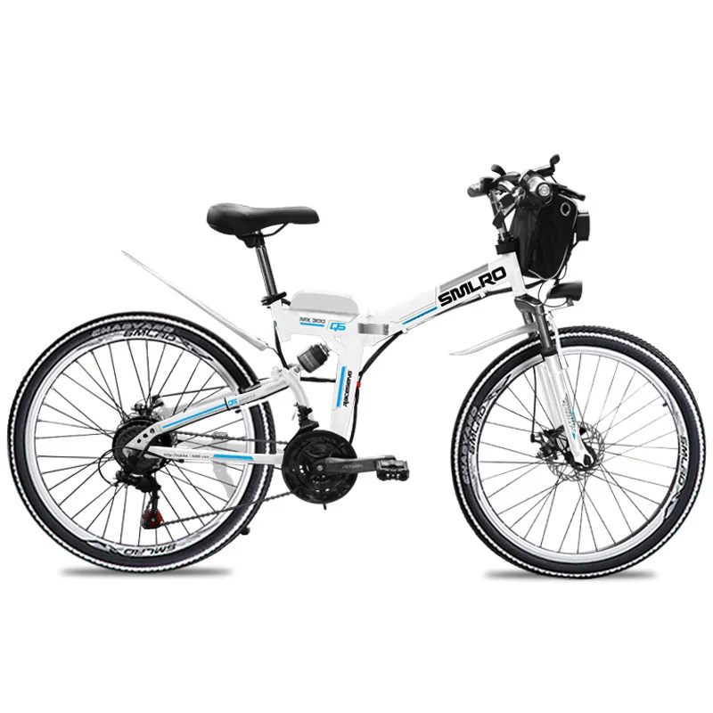 

MX300 SMLRO High quality 26 inch 48V bike mountain 10AH 350W e mtb lithium battery ebike