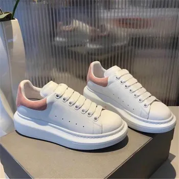 

Luxury Brand Women Sneakers High Platform Shoes Woman Trainers Lace Up Espadrilles Fashion Zapatillas Mujer Trend Tenis Feminino