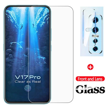 Перейти на Алиэкспресс и купить 2-в-1 Экран Стекло Камера протектор для Vivo V17 Pro объектив Защитная Стекло для VIVO V15 V 17 Pro V15Pro закаленное Стекло пленка