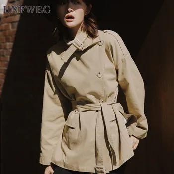 

2020 autumn and winter new products Fashion retro long-sleeved lazy wind loose slim casual jacket D281
