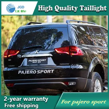 

Car Styling Tail Lamp for Mitsubishi Pajero sport Tail Lights LED Tail Light Rear Lamp LED DRL+Brake+Park+Signal Stop Lamp