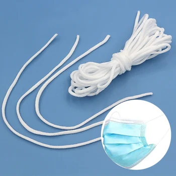 

Nylon 10/50/100m/Pack Round Masks Accessories Masks Rope High Quality Elastic Band 2.5mm/3mm Popular Hot Sale Wholesale
