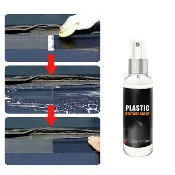 

2PCS Plastic Parts Retreading Agent Automotive Interior Plastic Part Retreading Coating Paste Maintenance Car Cleaner TSLM1