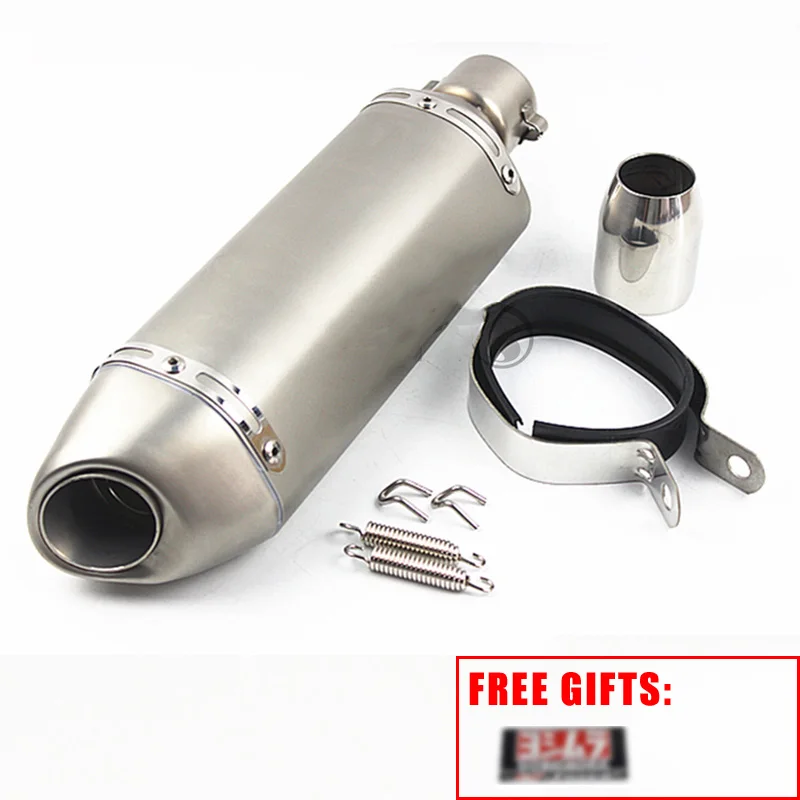 

Universel Motorcycle Slip-on for yoshimura Exhaust Muffler Pipe for Escape Moto Scooter For Yamaha YZF R6 tmax500 With db killer