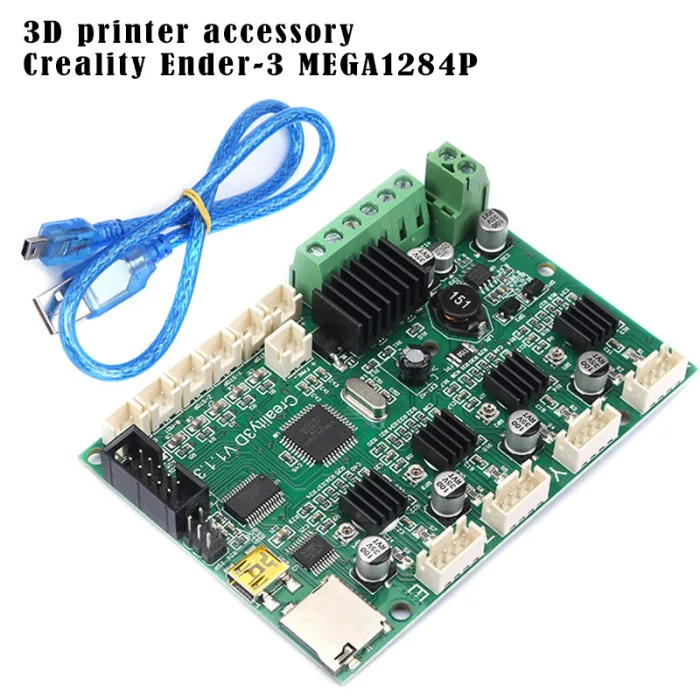 Обновленная материнская плата Silent 1.1.3 материнская плата для Ender-3/Ender-3Pro/Ender-5 3D-принтера GV99