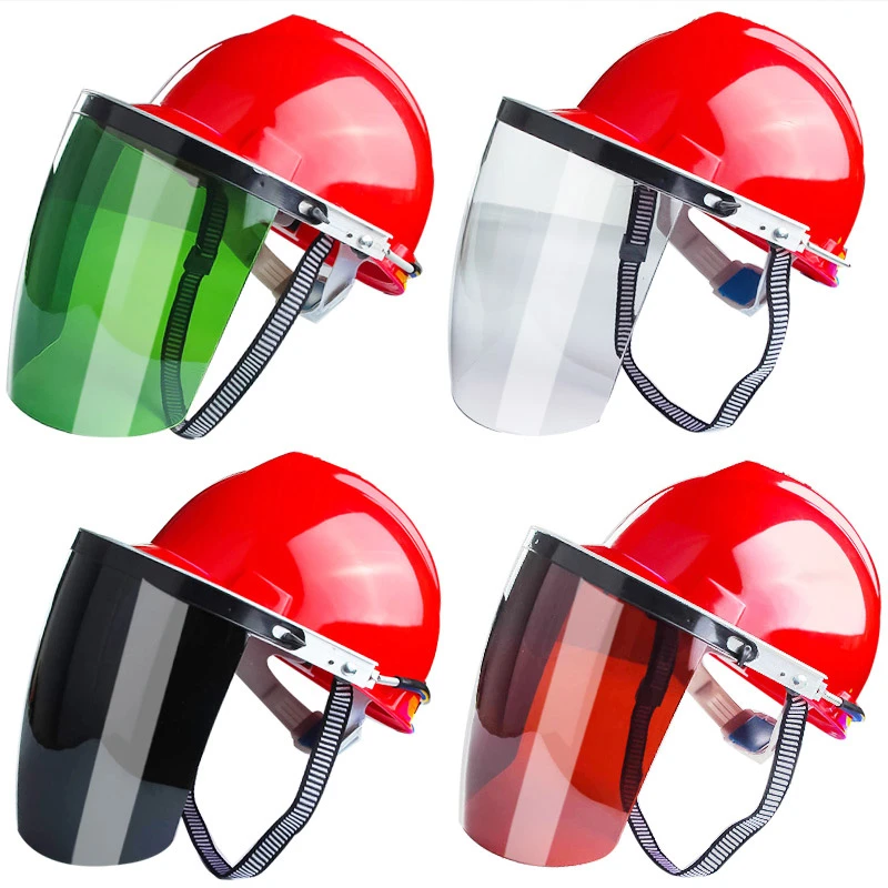 Safety Helmet With Full Face Visor