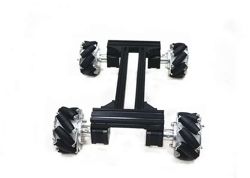 100mm麦克纳姆轮42步进电机8