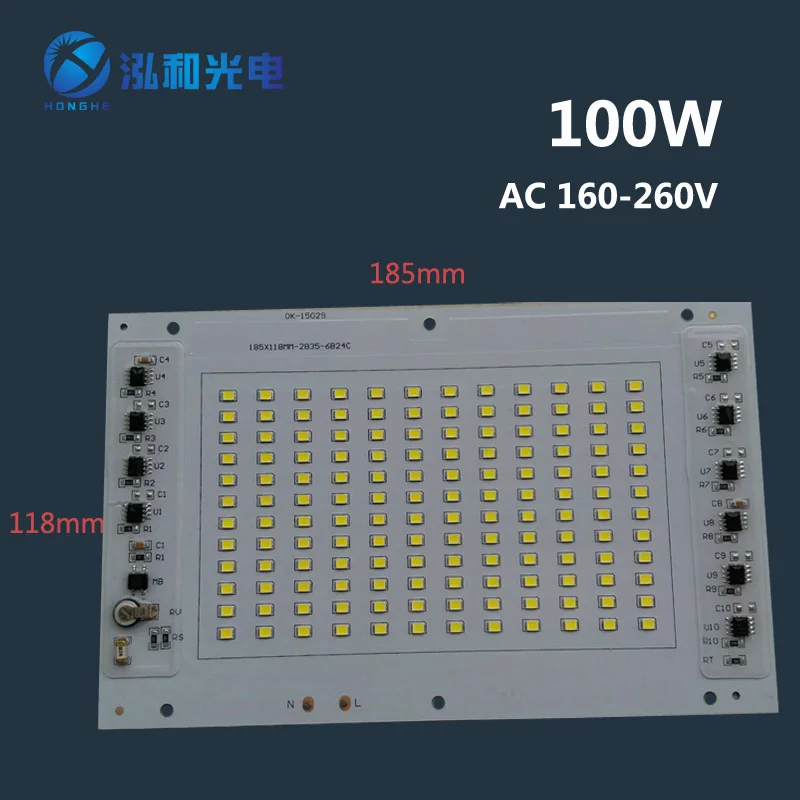 2pcs/lot LED Lamp Chip SMD5054 Light Beads AC 160V-260V Not Need Driver Smart IC  For Outdoor Floodlight Warm White Cool White 2pcs 2sb481 b481 to 3p need more quantity contact me in stock