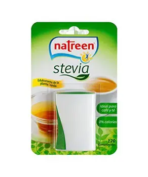 

Natreen - Edulcorante Comprimidos Miniwave Dispensador Stevia, 120 uds