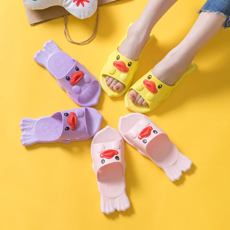 

CHILDREN'S Slippers BOY'S Summer Parent And Child Cartoon Indoor Anti-slip Cute Home Kids Slippers Baby Girls Sandals