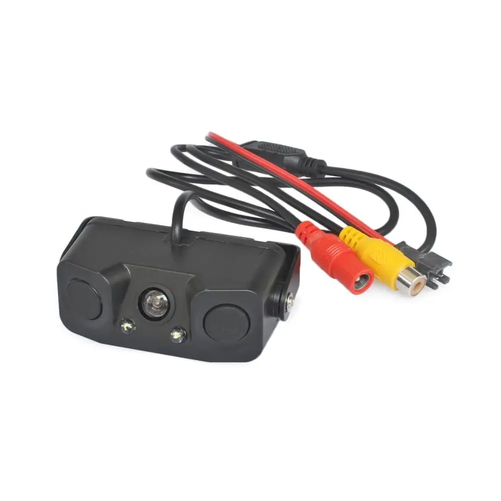 Камера заднего вида 2 в 1 5 дюймов с радаром|car reverse camera kit|camera car reversecamera back |