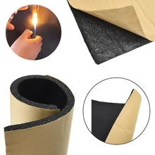 

30*50cm Car Auto Sound Proofing Deadening Insulation Car Truck Anti-noise Heat Closed Cell Foam Engine Firewall Deadening Cotton