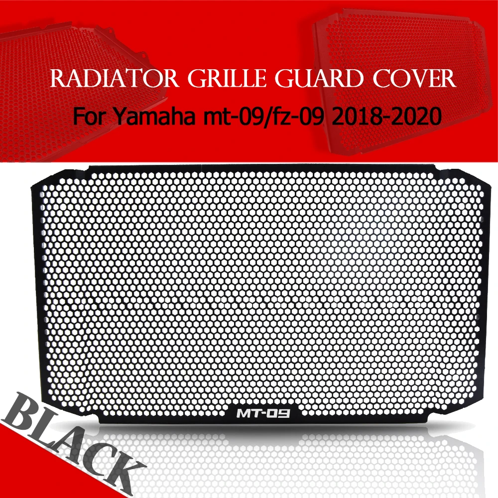 

For YAMAHA FZ09 MT09 MT-09 FZ-09 2018 2019 2020 Aluminum Motorcycle Radiator Grille Guard Moto Protector Grill Cover MT-09