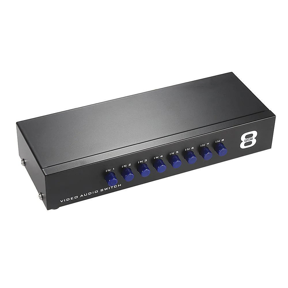 GREATLINK AV   ȣ ռ ġ ڽ, HDTV LCD DVD 3 RCA ó, 8  1 ñ, й ƴ, 4 in 1 out