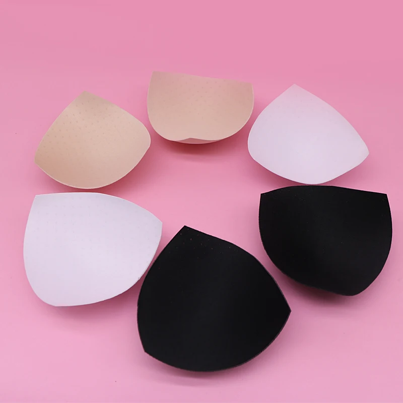 BIMEI A Pair Super Thick Bra Pads Inserts Removable Breast Enhancers Push Up  see thu Bra set - AliExpress