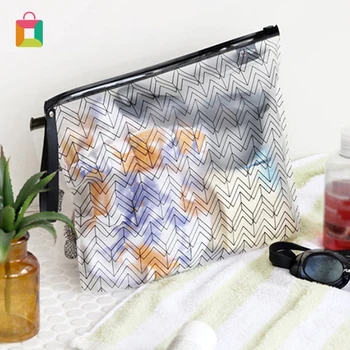 

Transparent PVC Makeup Bag Cosmetic Toiletry Office Stationery Bag Cozy