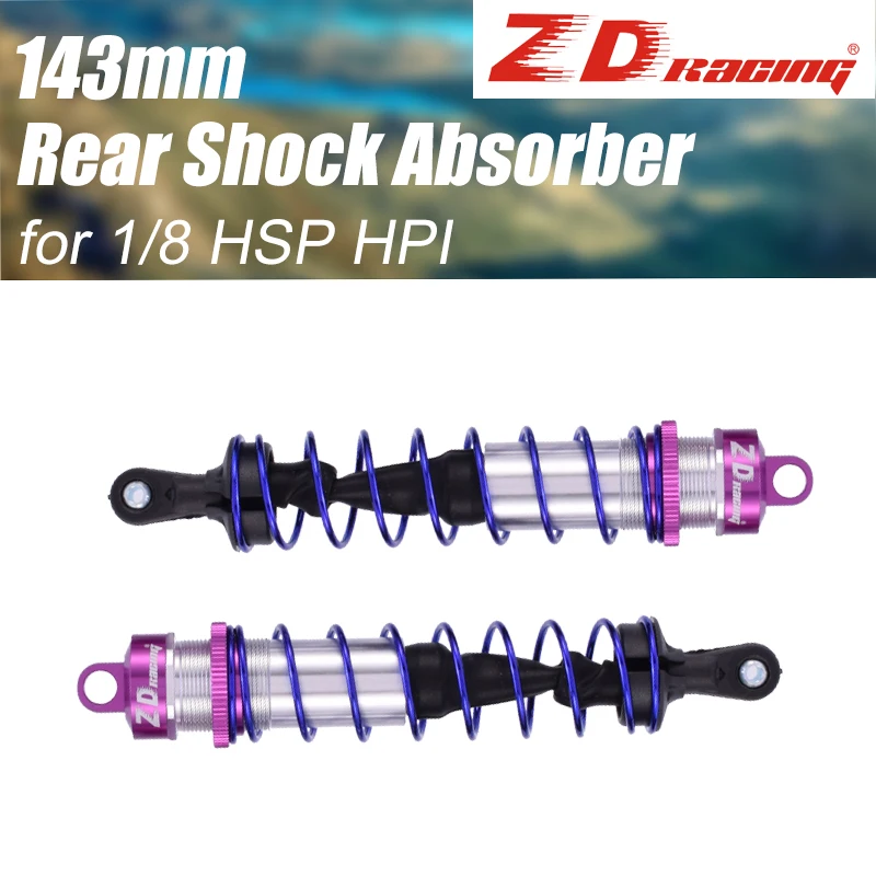 2 шт. ZD Racing 120/143 мм передний/задний амортизатор подвески для RC автомобиль грузовик