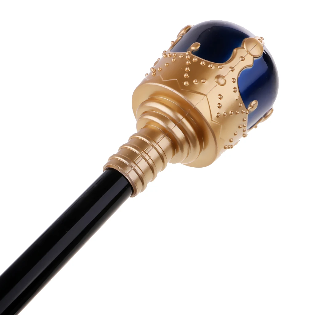 Royal Scepter King Queen Kids Adult Halloween Costume Fancy Dress Costume Props