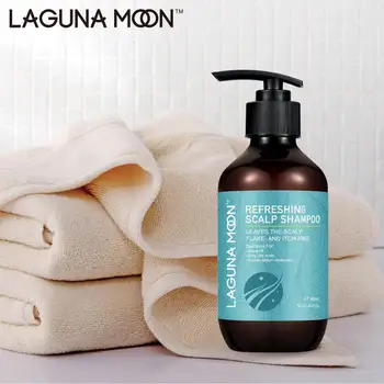 

Lagunamoon Effect Anti-Dandruff Shampoo Natural Care Oil Control Shampoo 300ML Ship From US