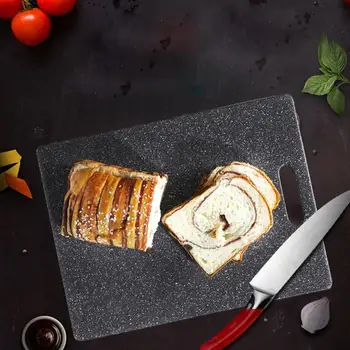 

Kitchen Chopping Block Cutting Board Imitation Marble Fruit Accessories Vegetable Kitchen Chopping Non-Slip Block Cutting Board