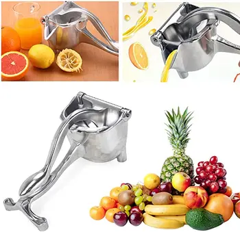 

Manual Juicer Stainless Steel Portable Manual Juicer Lemon Orange Juicer Extractor Fruit and Vegetable Juicer