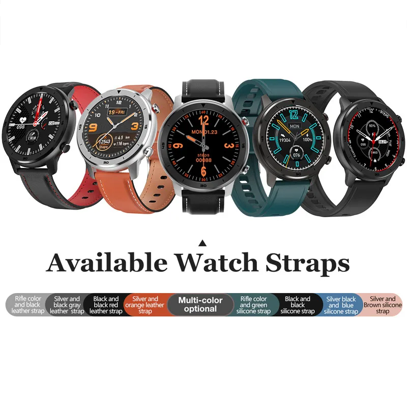 

FUWUDIYI Smart Watch Fitness Tracker Men Women Wearable Devices Smart Band Heart Rate Monitor ECG Detection Smart Bracelet