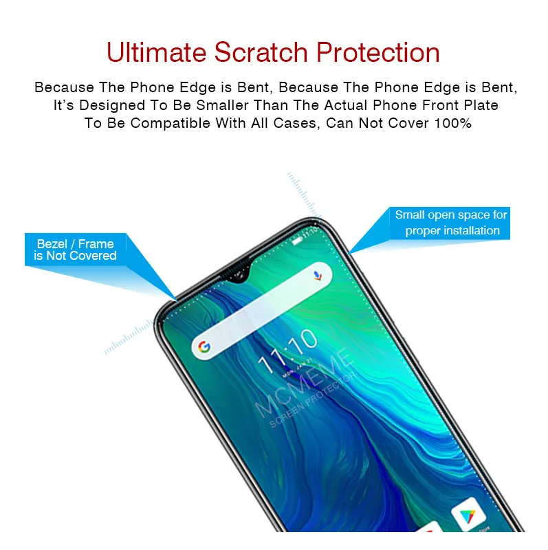 10 шт./партия 9H для Ulefone power 6 стеклянный протектор экрана для Ulefone power 6 защитное закаленное стекло для Ulefone power 6