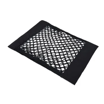 

Grid Interior Trunk Seat back Organizer Car Net Pocket 40x25cm Replacement
