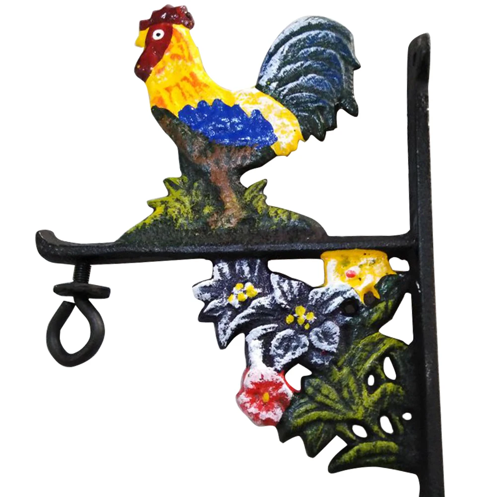 

Cast Iron Vintage Style Wall Mounted Door Bell Easy Install Rooster Security Assembly Decoration Home Durable Guest Welcome