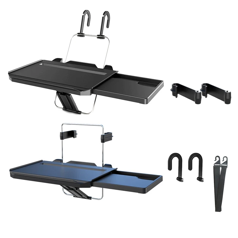 

Multifunction Car Seat Back Tablet Desk Steering Wheel Folding Food Drink Tray Cup table For Laptop iPad A Interior Accessories
