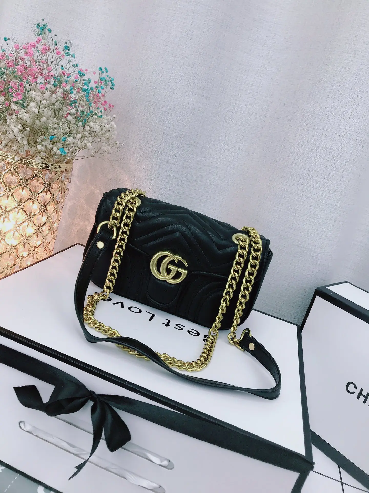 Лидер продаж 2020 новый роскошный бренд Gucci сумки Marmont Маленькая женская сумка
