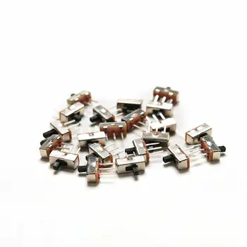 

20pcs SS12D00G4 Interruptor on-off 3 Pin PCB Panel Vertical Slide Switch
