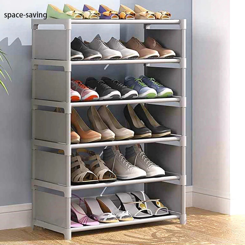 de zapatos multicapa, Montaje Simple, organizador de zapatos, para ahorro de espacio, sala de estar, soporte almacenamiento, dormitorio|Zapateros| - AliExpress