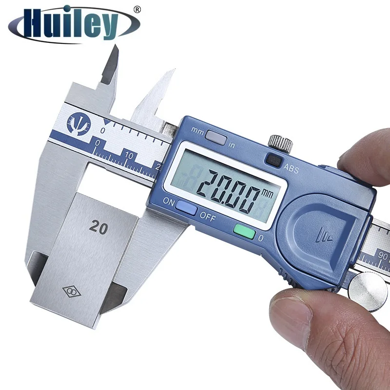

High Precision 0.01mm Caliper Stainless Steel Digital Vernier Caliper Electronic Ruler Height Depth Diameter Tester Industrial
