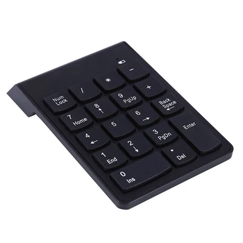 

Numeric Keyboard Mini Wireless 2.4G Numeric Keypad Number Pad 18 Keys Digital Keyboard For PC Desktop Laptop Notebook