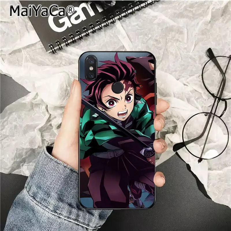 A10 MaiYaCa аниме Demon Slayer Kimetsu no Yaiba высококачественный чехол для телефона для xiaomi mi 6 8 se note2 3 mi x2 redmi 5 5plus note 4 5 5 - Цвет: A10