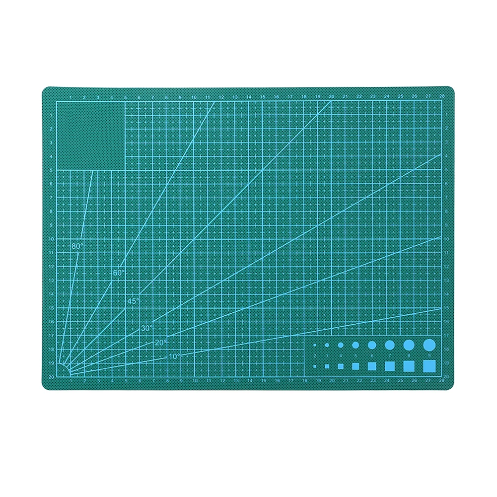Self-Healing Cutting Pad Portable Professional Non Slip A4 A5 Printing Model Quilting Self-Healing Grid Cutting Self Healing