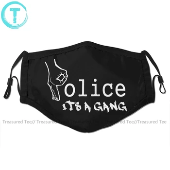 

Acab Mouth Face Mask Police It Is A Gang Facial Mask Funny Kawai with 2 Filters for Adult