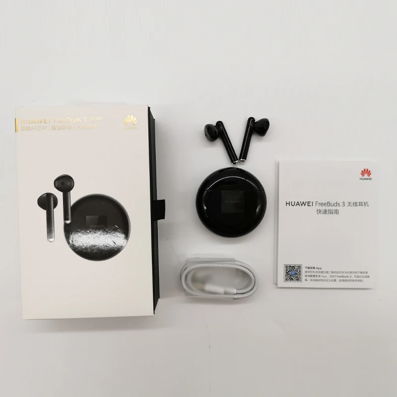 В наличии оригинал HUAWEI FreeBuds 3 FreeBuds3 Bluetooth наушники TWS беспроводные Kirin A1 чип 20 часов