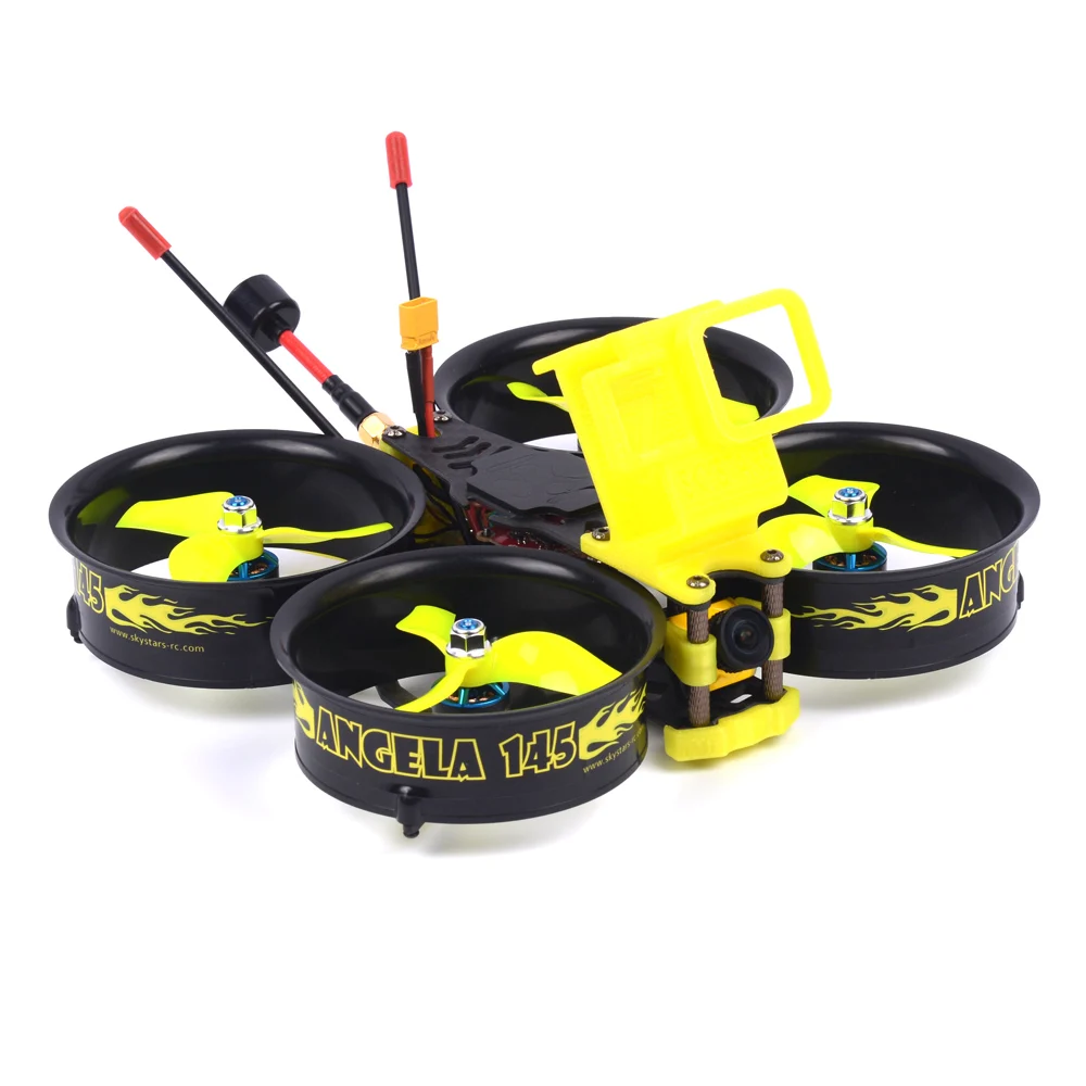 Горячая Распродажа FPV Дрон Skystars Angela 145 мм FPV Whoop 3-4S RC FPV Дрон BNF/PNP 3 дюйма Whoop 25-500MW VTX