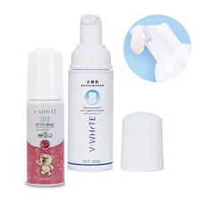 v White Toothpaste 60ml Toothpaste Whitening Foam Natural Mouth Wash Water Teeth Whitening Toothpaste Liquid Oral Hygiene Toothp
