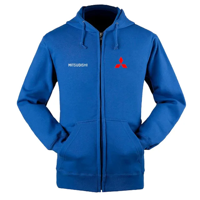 Толстовки на молнии с логотипом Mitsubishi, пальто на заказ, 4S-магазин, куртка с капюшоном на молнии - Цвет: 3