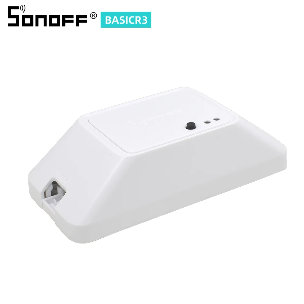 Sonoff Basic R3 Sonoff Basic R3 Wifi Diy умный переключатель, светильник, таймер, Поддержка приложения с Google Home/Alexa автоматическим модулем, беспроводной переключатель Wi-Fi - Комплект: Sonoff Basic R3