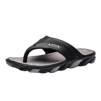 

Men's Open Toe Flip-Flops Fashion Beach Shoes Bathroom Flip Flops house shoes men Flip-Flops Non-Slip Beach Slipper Sandals#312